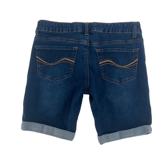 SO Cuffed Hem Jean Shorts Size 7 Women’s - Picture 3 of 5